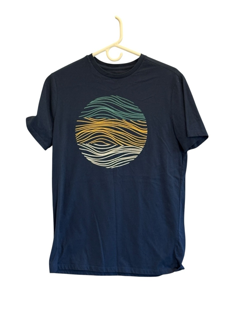 Goodfellow & Co. Mens Navy Crew Tee Shirt Size Medium